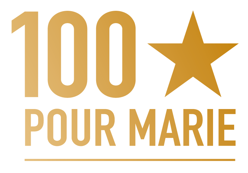 Logo 100 Étoiles pour Marie